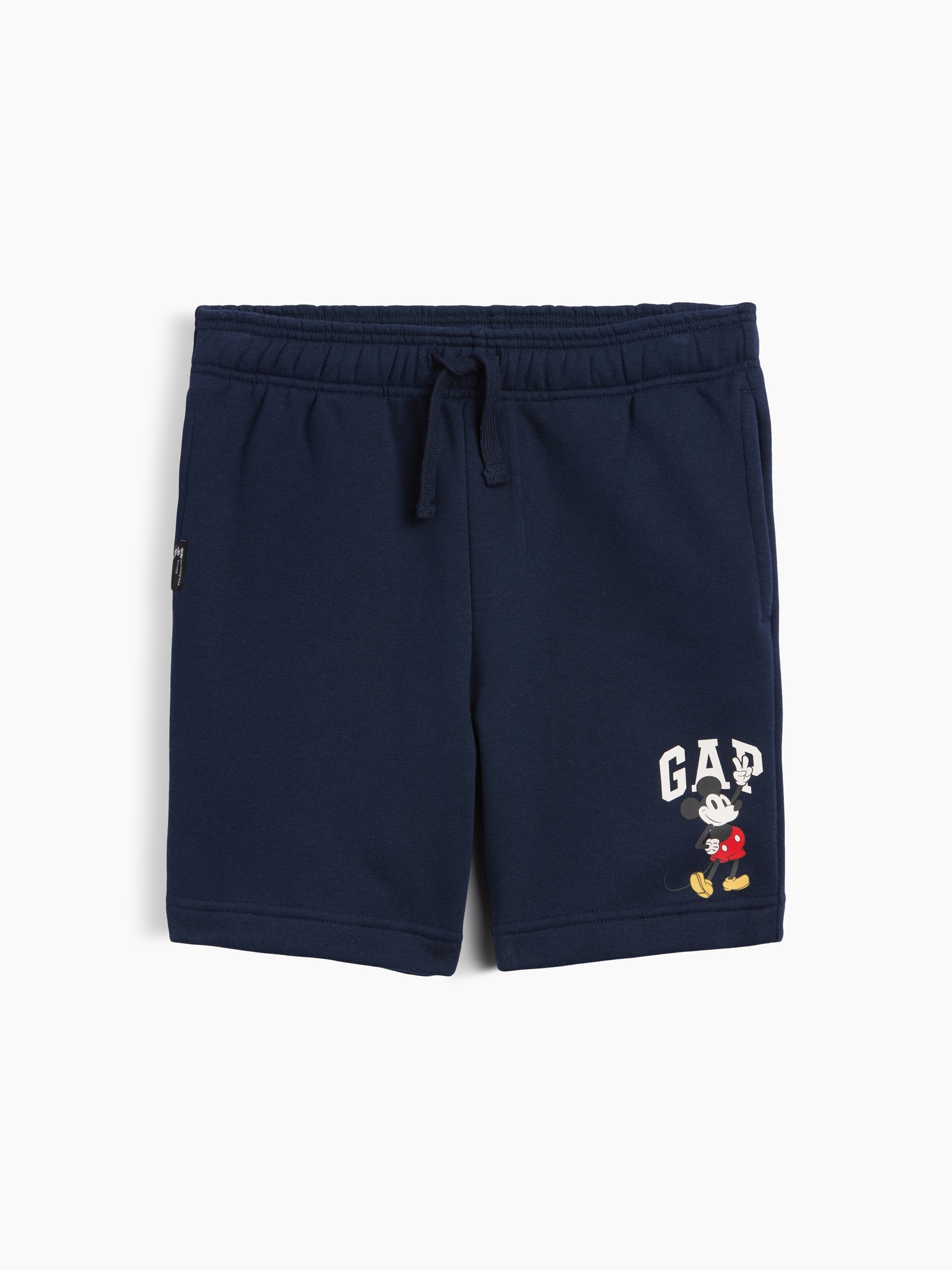 GapKids × Disney Mickey Mouse Relaxed Pull-On Logo Shorts