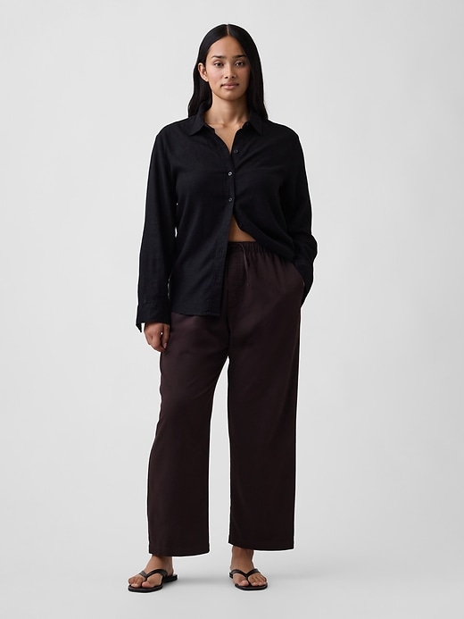 Image number 5 showing, Mid Rise Easy Twill Pants