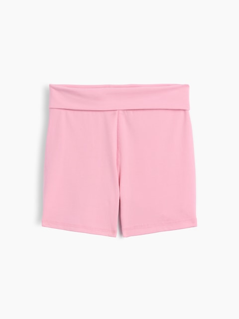 Kids Pull-On Foldover Bike Shorts