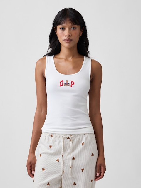 Gap Logo Ribbed Tank Top