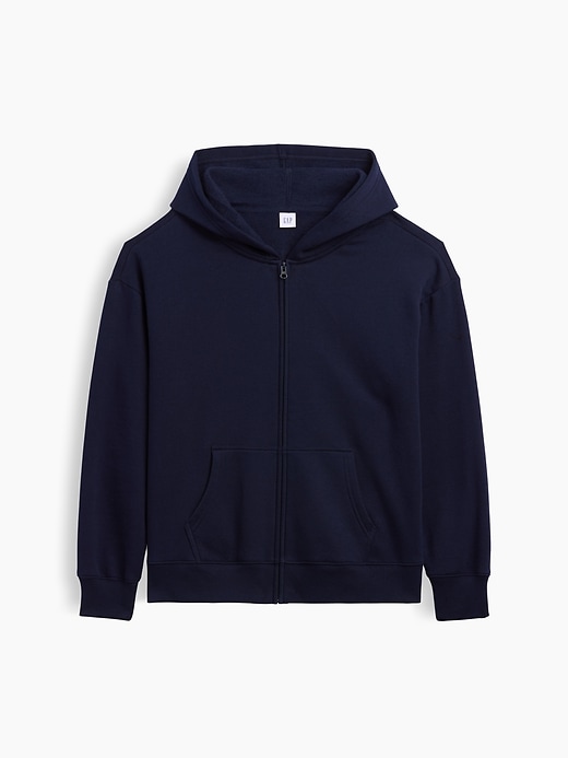 Image number 5 showing, Oversized Fleece Zip Hoodie