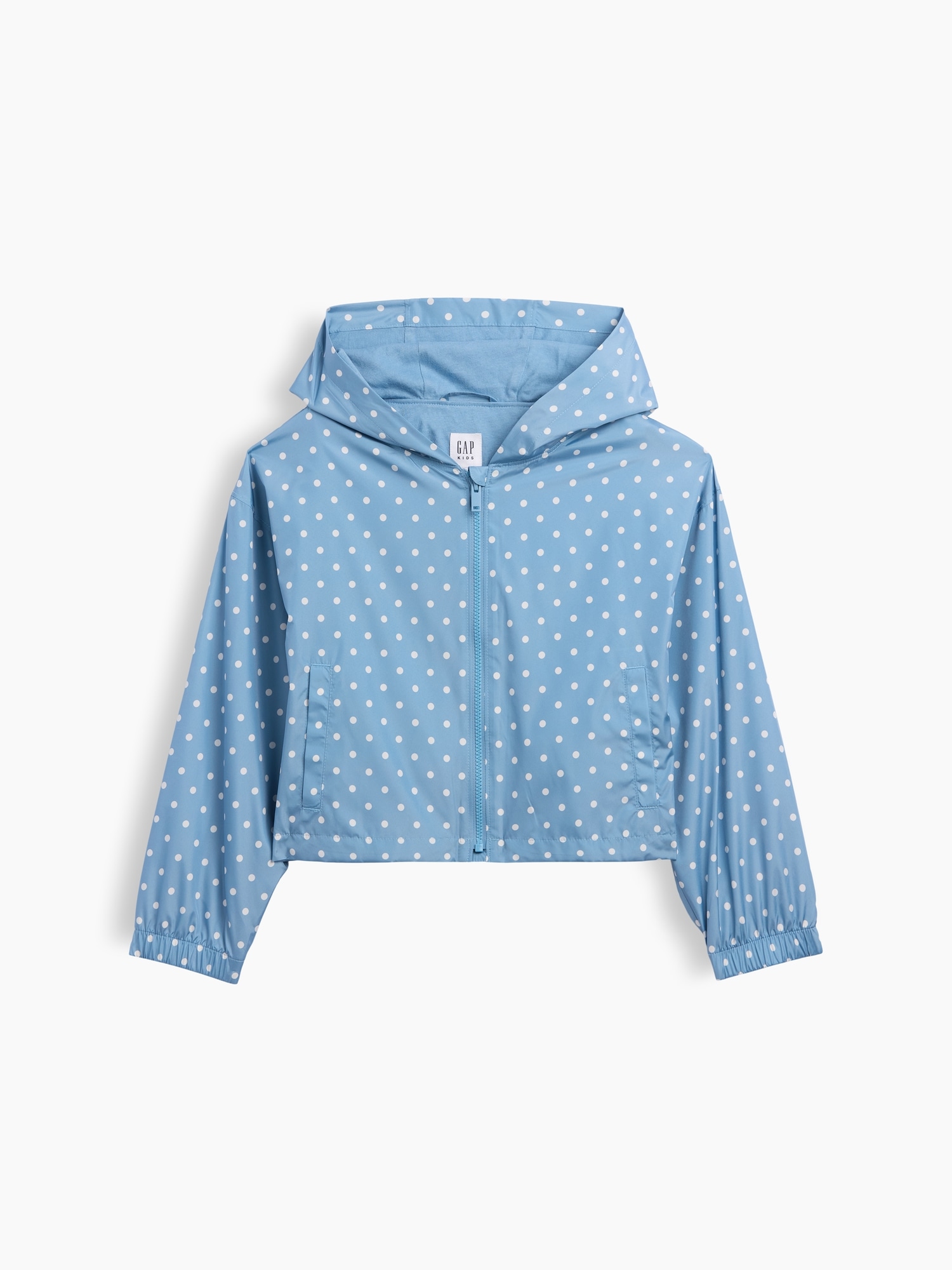 Kids Relaxed Print Windbreaker