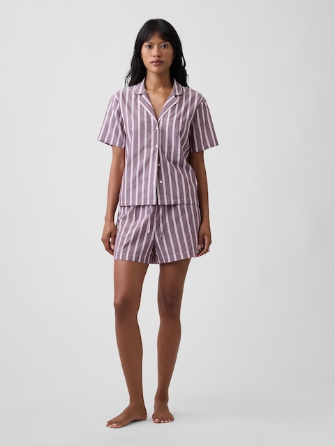 Poplin PJ Shorts
