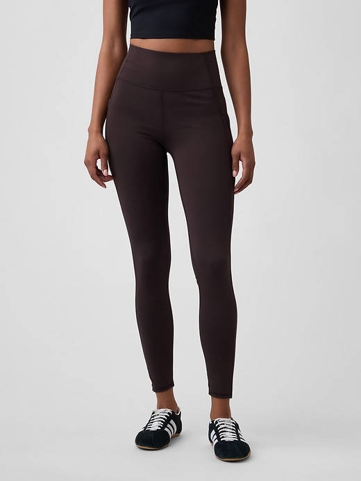 Image number 3 showing, GapFit Sky High Studio Pocket Leggings