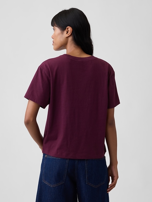 Image number 2 showing, Boxy Crewneck T-Shirt