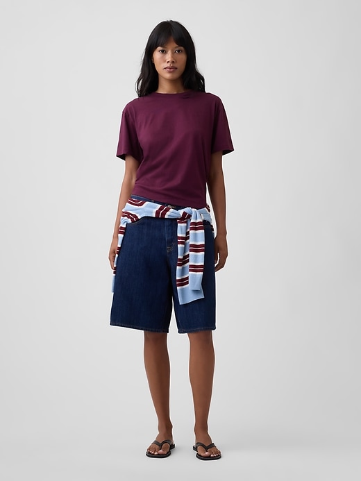 Image number 3 showing, Boxy Crewneck T-Shirt