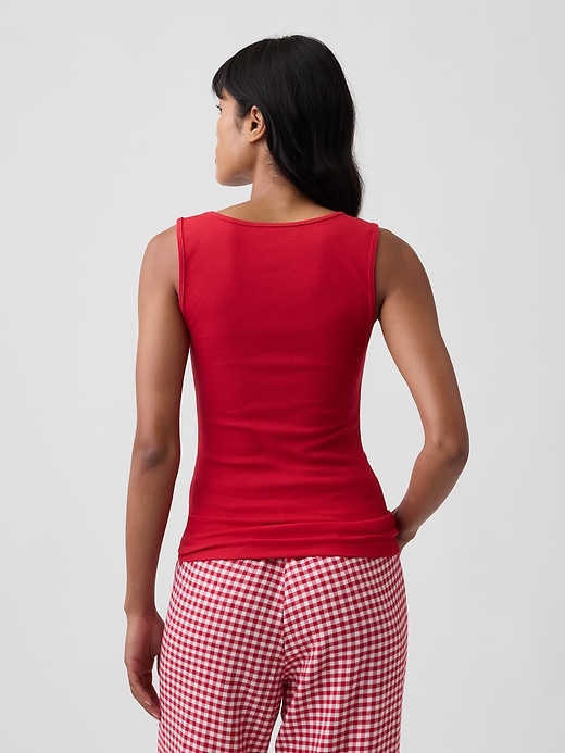 Image number 2 showing, Gap Logo Ribbed Tank Top