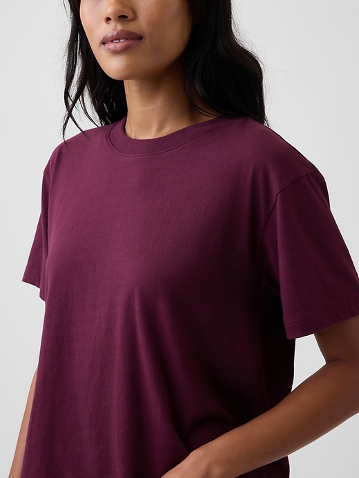 Image number 4 showing, Boxy Crewneck T-Shirt