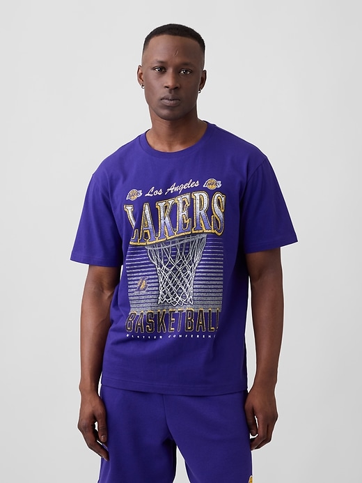Adult NBA Los Angeles Lakers Relaxed Graphic T-Shirt | Gap Factory