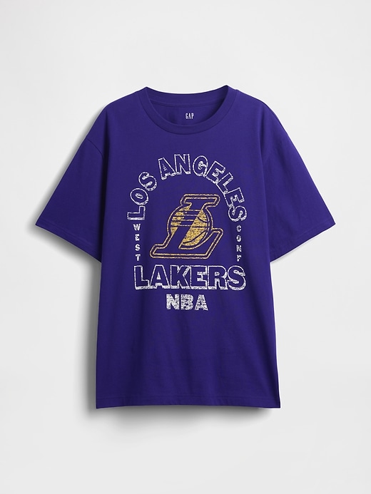Adult NBA Los Angeles Lakers Relaxed Graphic T-Shirt | Gap Factory