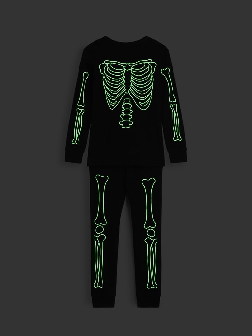 Image number 1 showing, Kids & babyGap Glow-in-the-Dark Halloween PJ Set