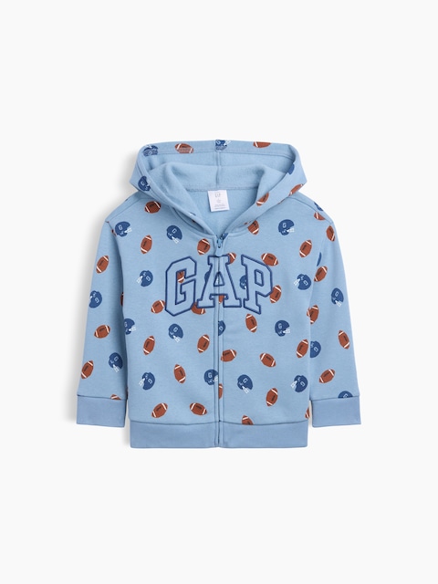 babyGap Relaxed Logo Zip Hoodie