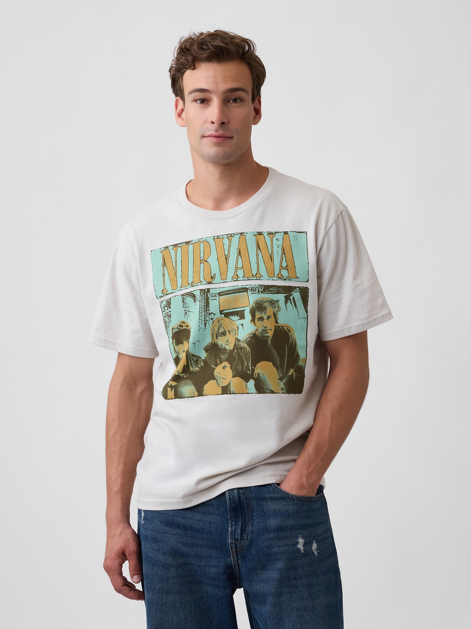 Nirvana Everyday Soft Relaxed Graphic T-Shirt