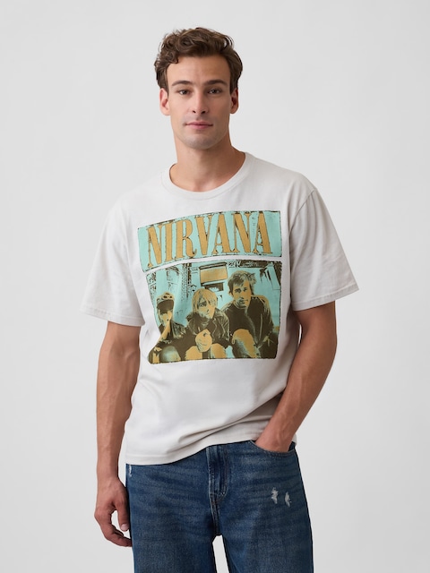 Nirvana Everyday Soft Relaxed Graphic T-Shirt