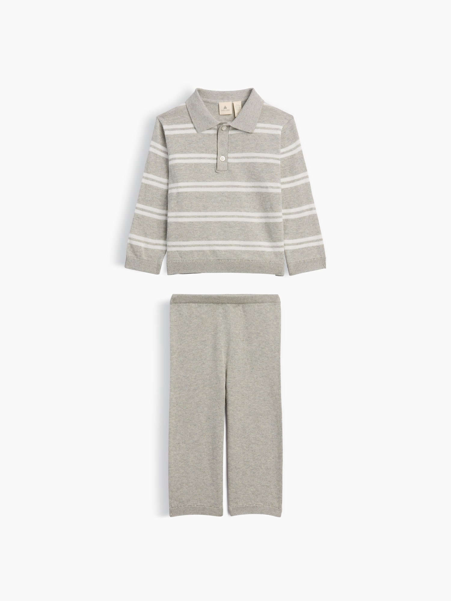 Baby Two-Piece Collared Sweater Set