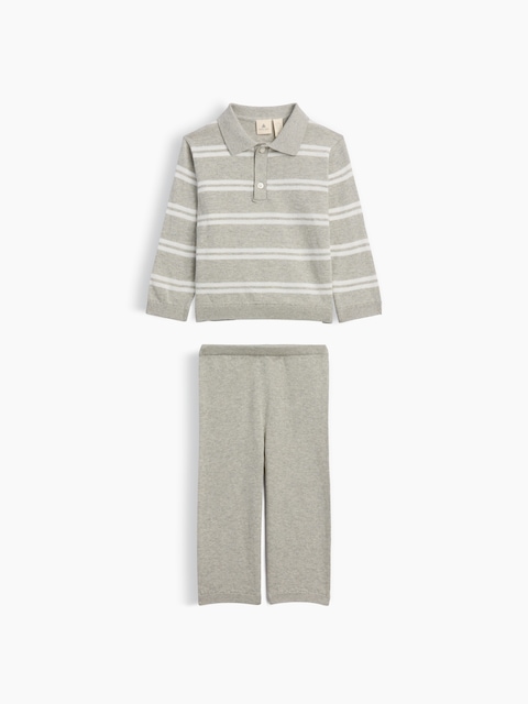 Baby Two-Piece Collared Sweater Set