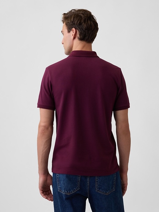 Image number 2 showing, Stretch Pique Polo Shirt