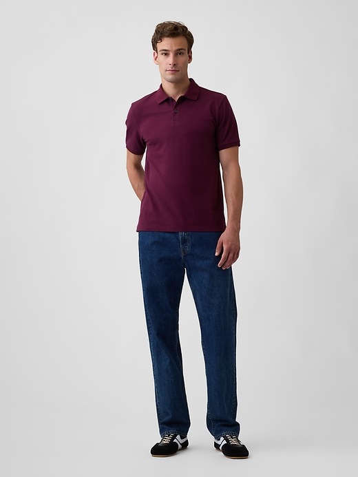 Image number 3 showing, Stretch Pique Polo Shirt