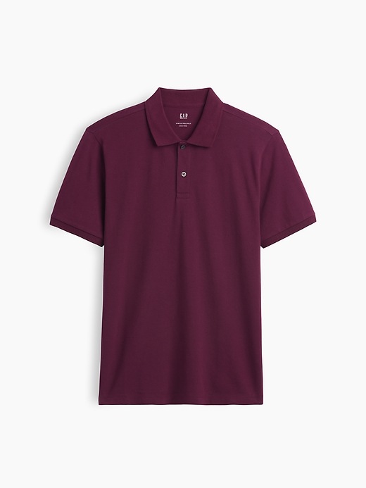 Image number 5 showing, Stretch Pique Polo Shirt