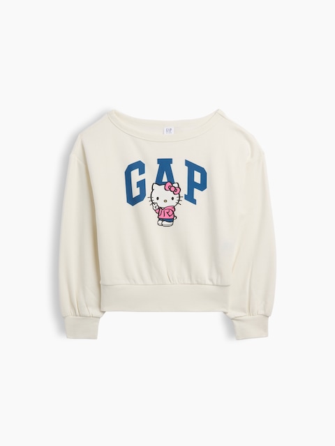 GapKids Hello Kitty Relaxed Logo Sweatshirt