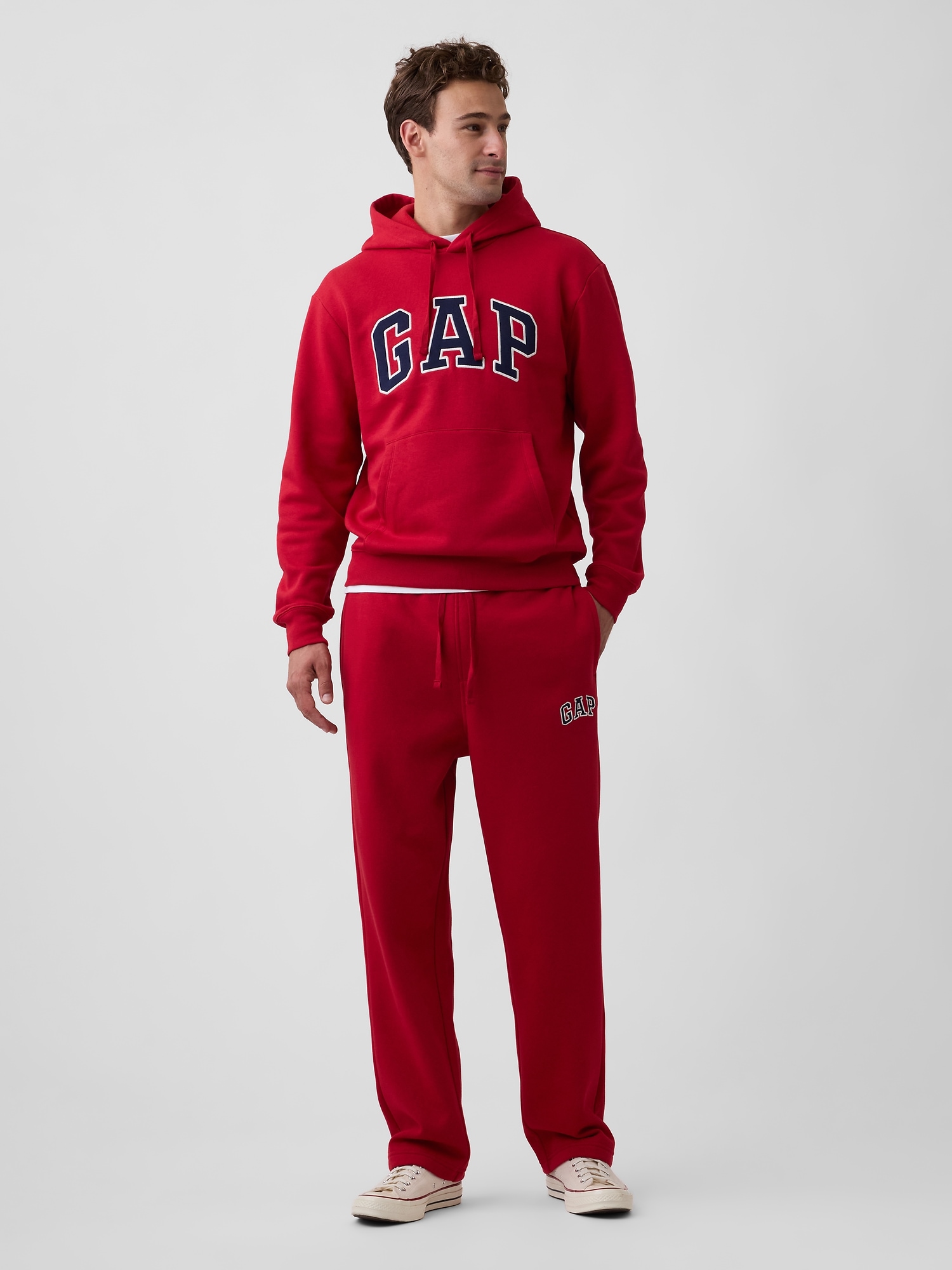 Gap Logo Straight-Leg Sweatpants