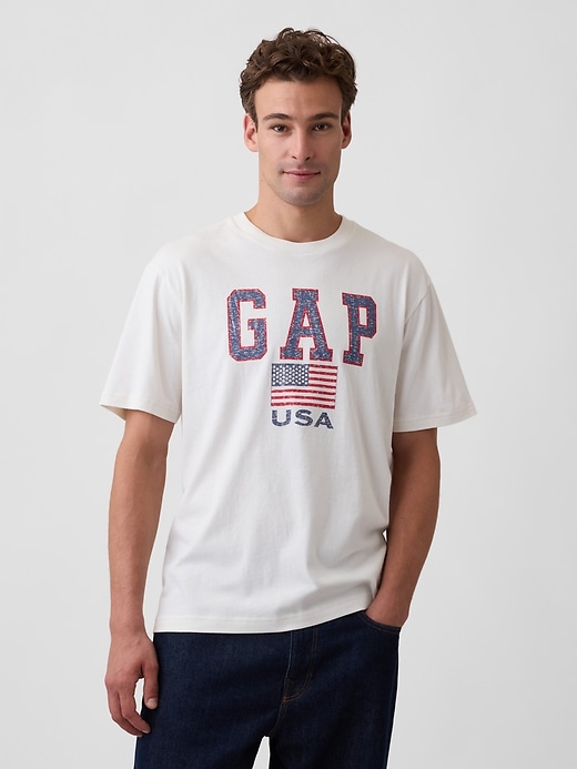 Image number 1 showing, Everyday Soft Relaxed Graphic T-Shirt