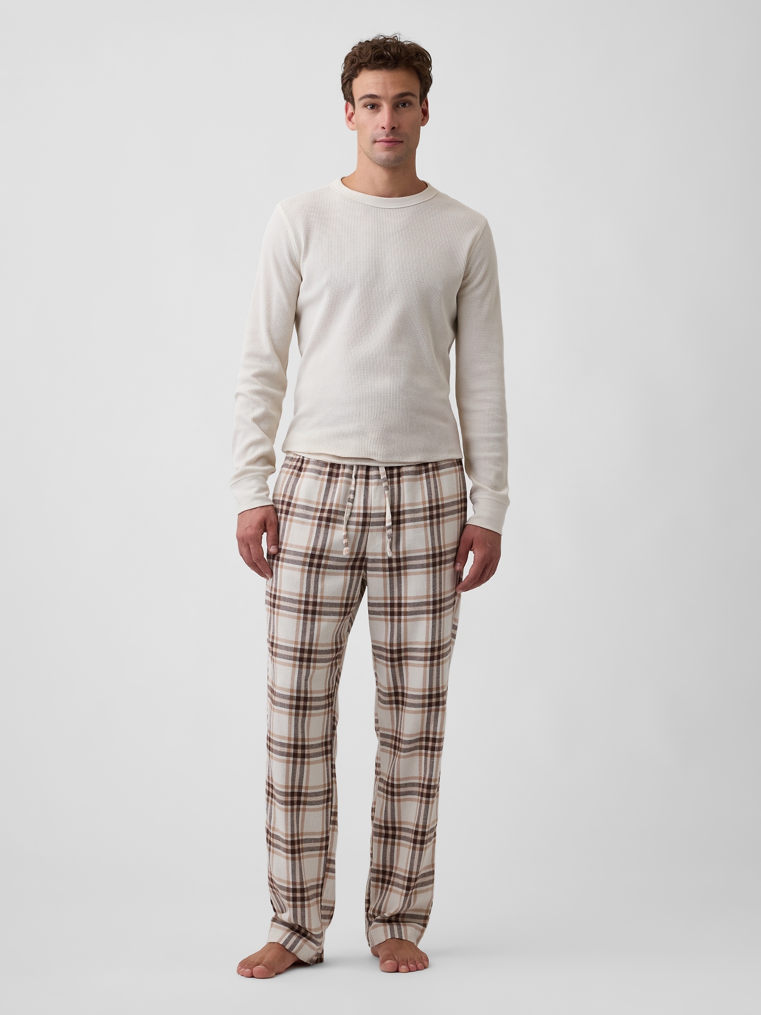 Relaxed Flannel PJ Pants
