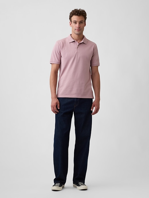 Image number 3 showing, Stretch Pique Polo Shirt
