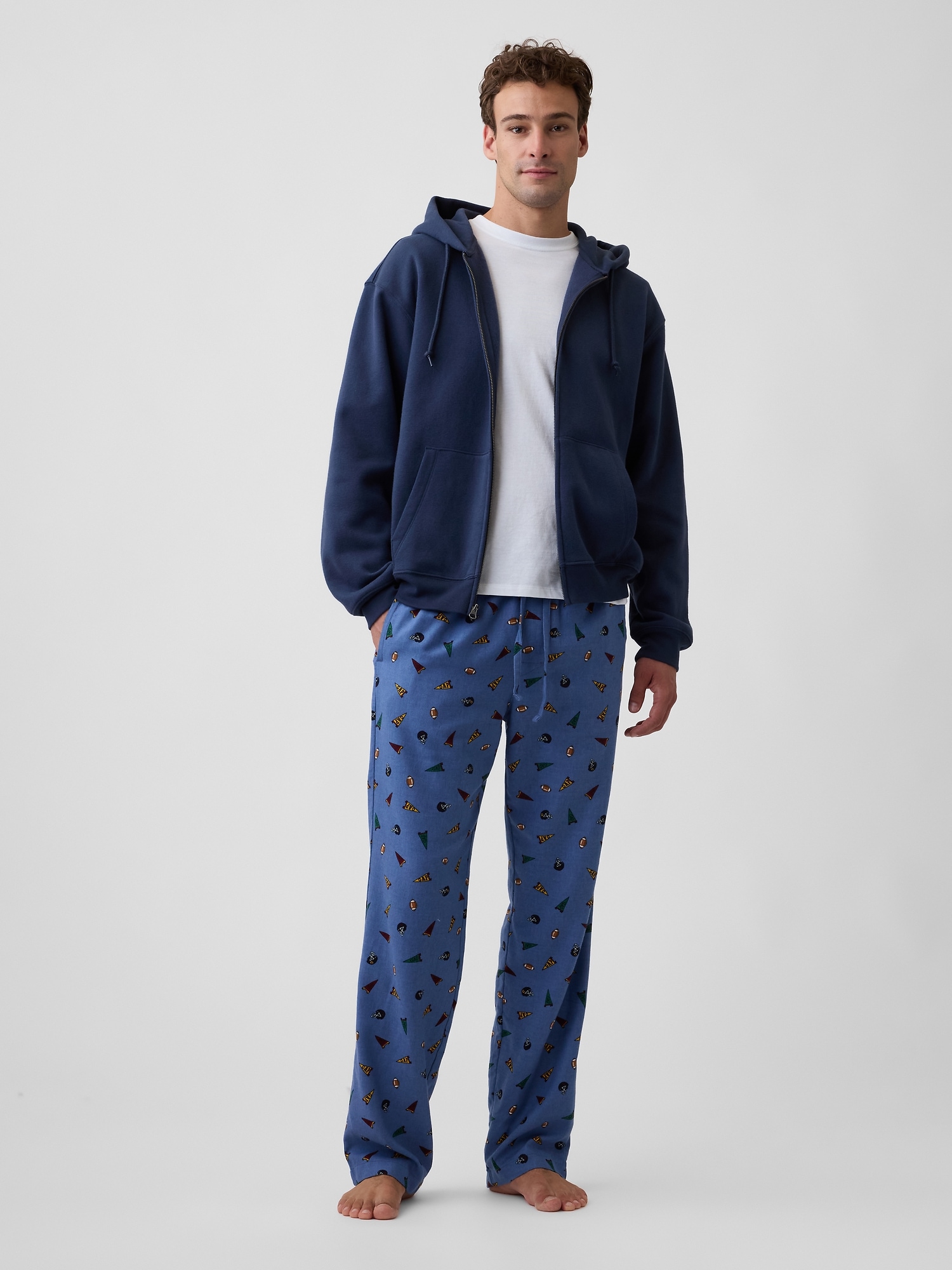 Relaxed Flannel PJ Pants