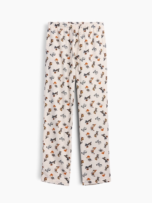 Image number 4 showing, Peanuts Relaxed Print Flannel PJ Pants