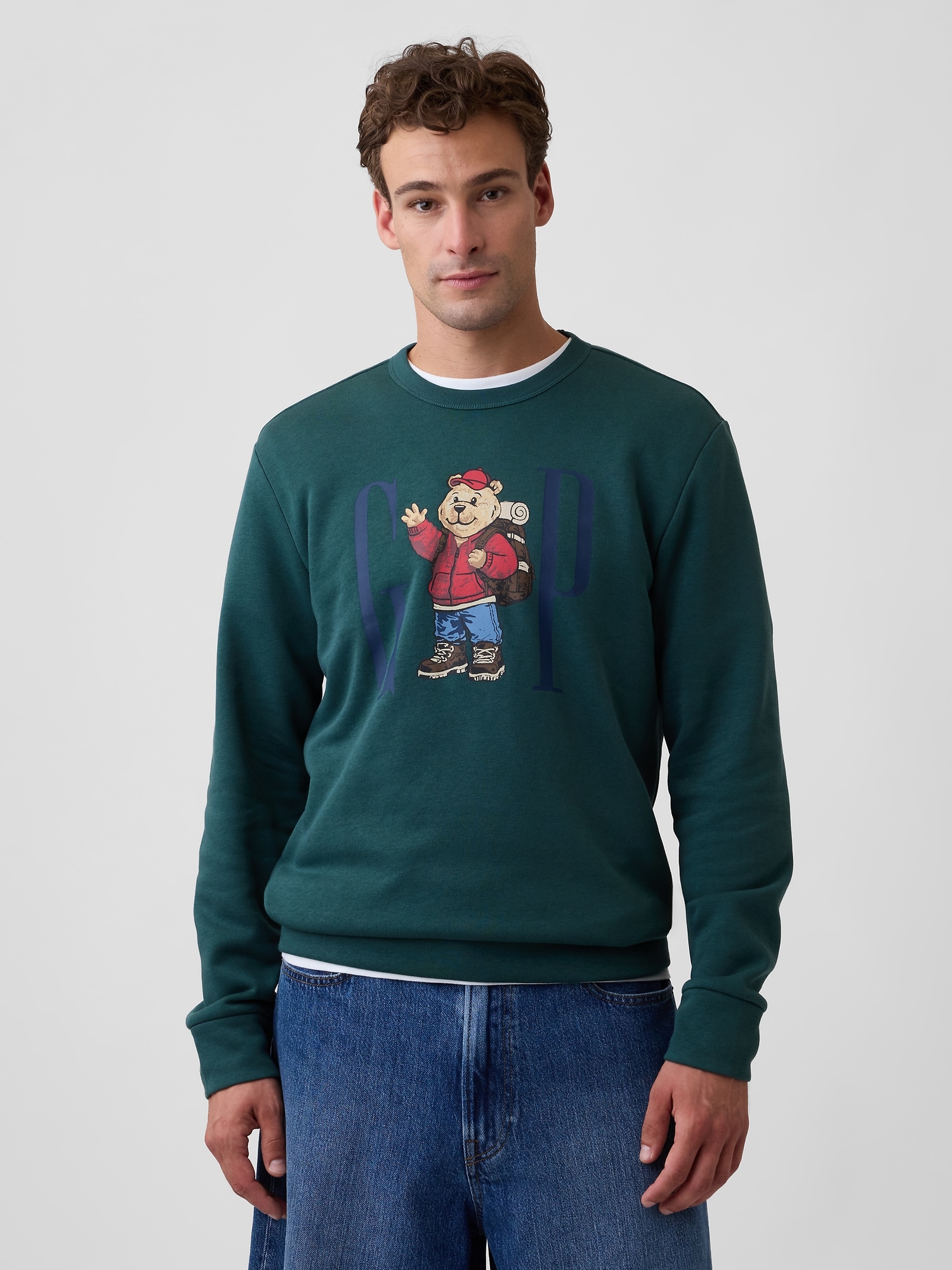 Gap Logo Crewneck Sweatshirt