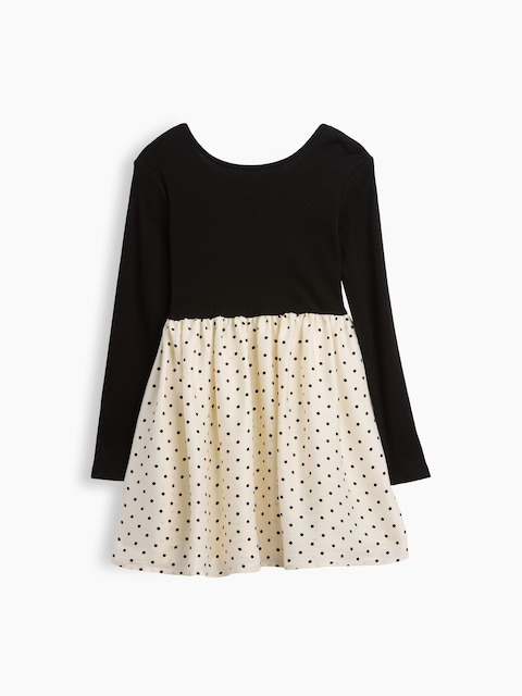 Kids Ribbed Dress