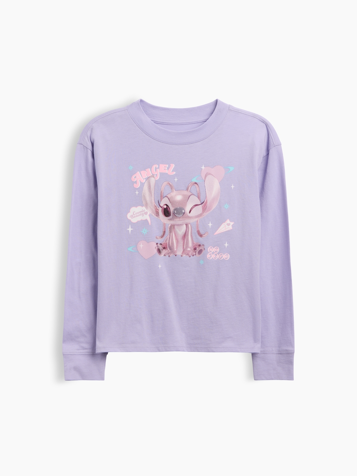 GapKids × Disney Lilo and Stitch Oversized Graphic T-Shirt