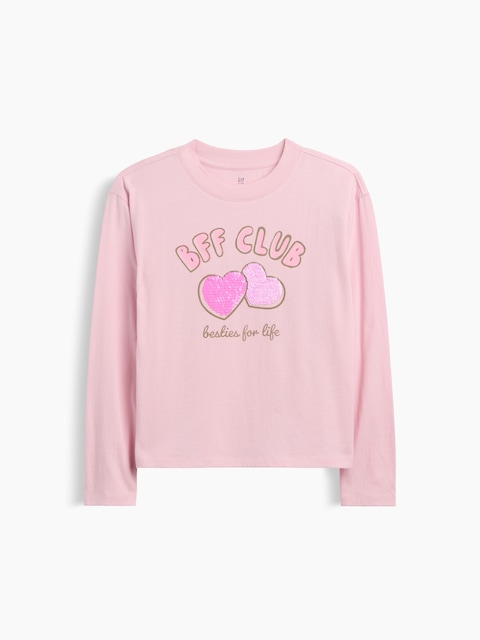 Kids Oversized Graphic T-Shirt