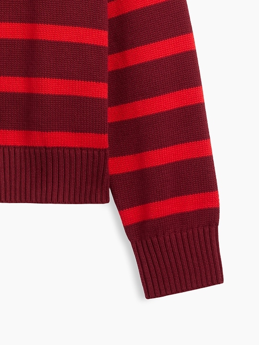 Image number 4 showing, Relaxed Stripe Crewneck Sweater