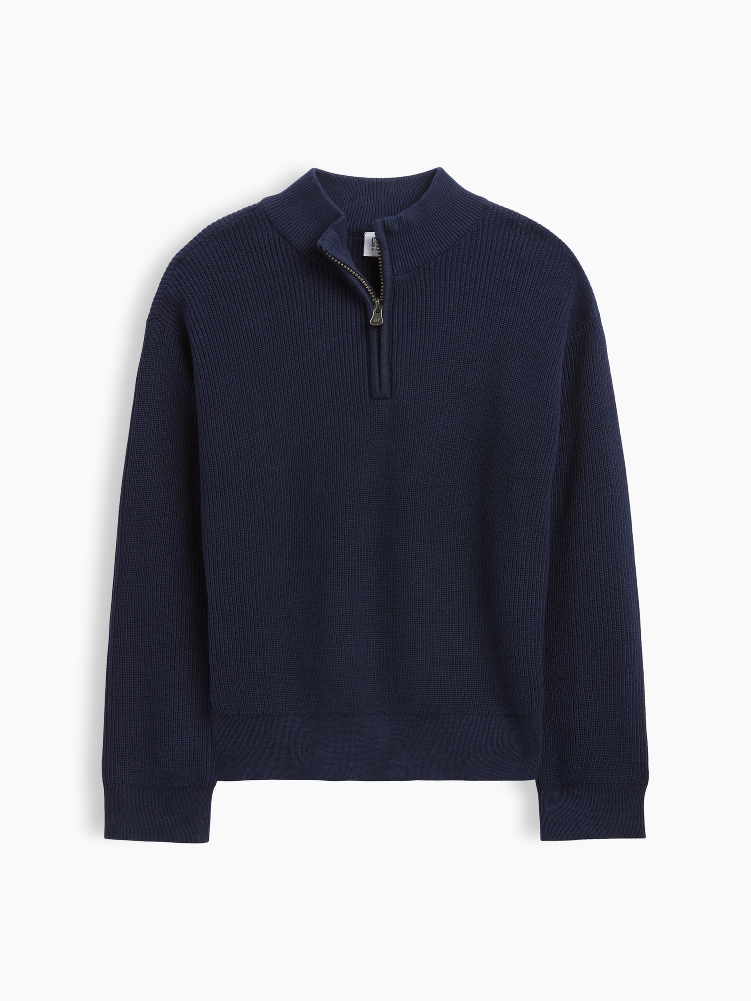 Kids Relaxed Quarter-Zip Sweater