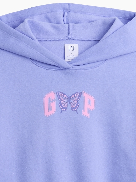 Kids Relaxed Fleece Hoodie | Gap Factory