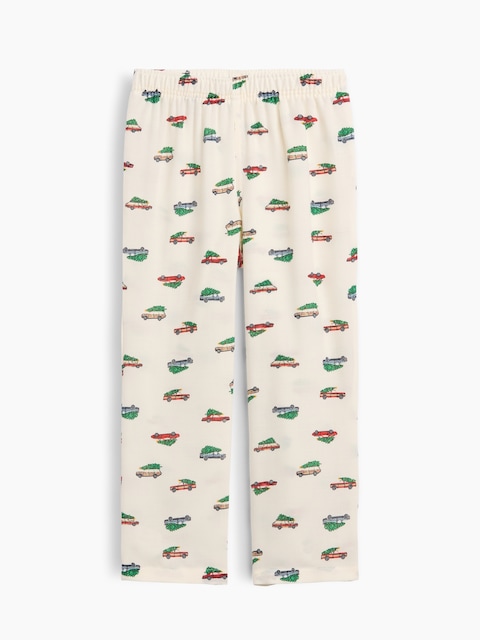 Kids X-Mas Tree Flannel PJ Pants