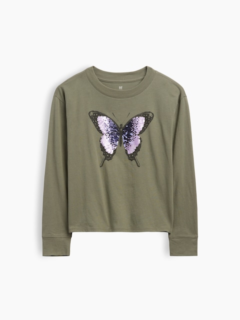 Kids Oversized Graphic T-Shirt