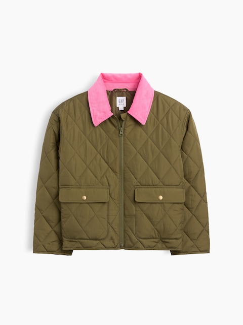 Kids Relaxed Quilted Barn Jacket