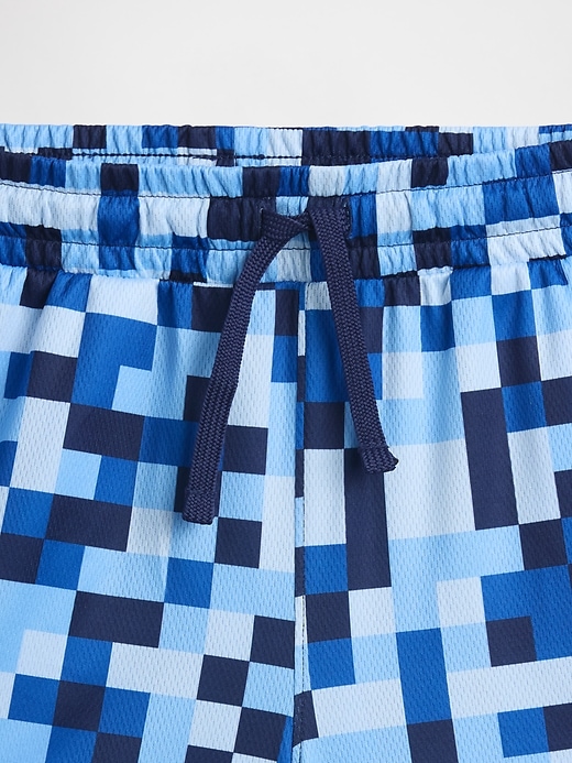 Image number 4 showing, Kids 100% Recycled Pull-On Mesh Shorts
