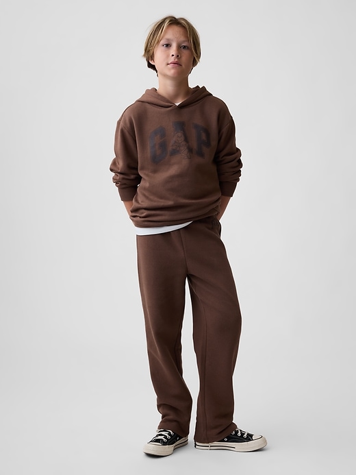 Image number 1 showing, Kids Gap Logo Straight-Leg Sweatpants