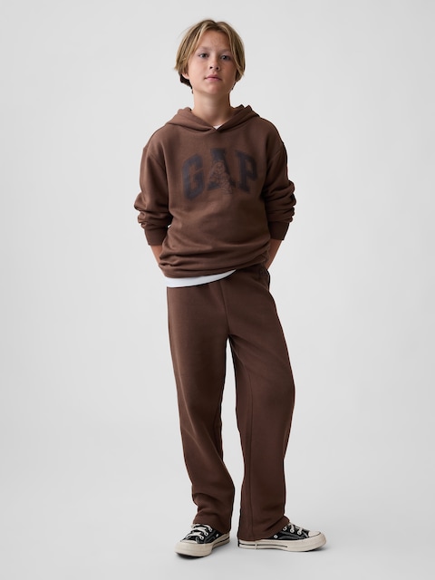 Kids Gap Logo Straight-Leg Sweatpants