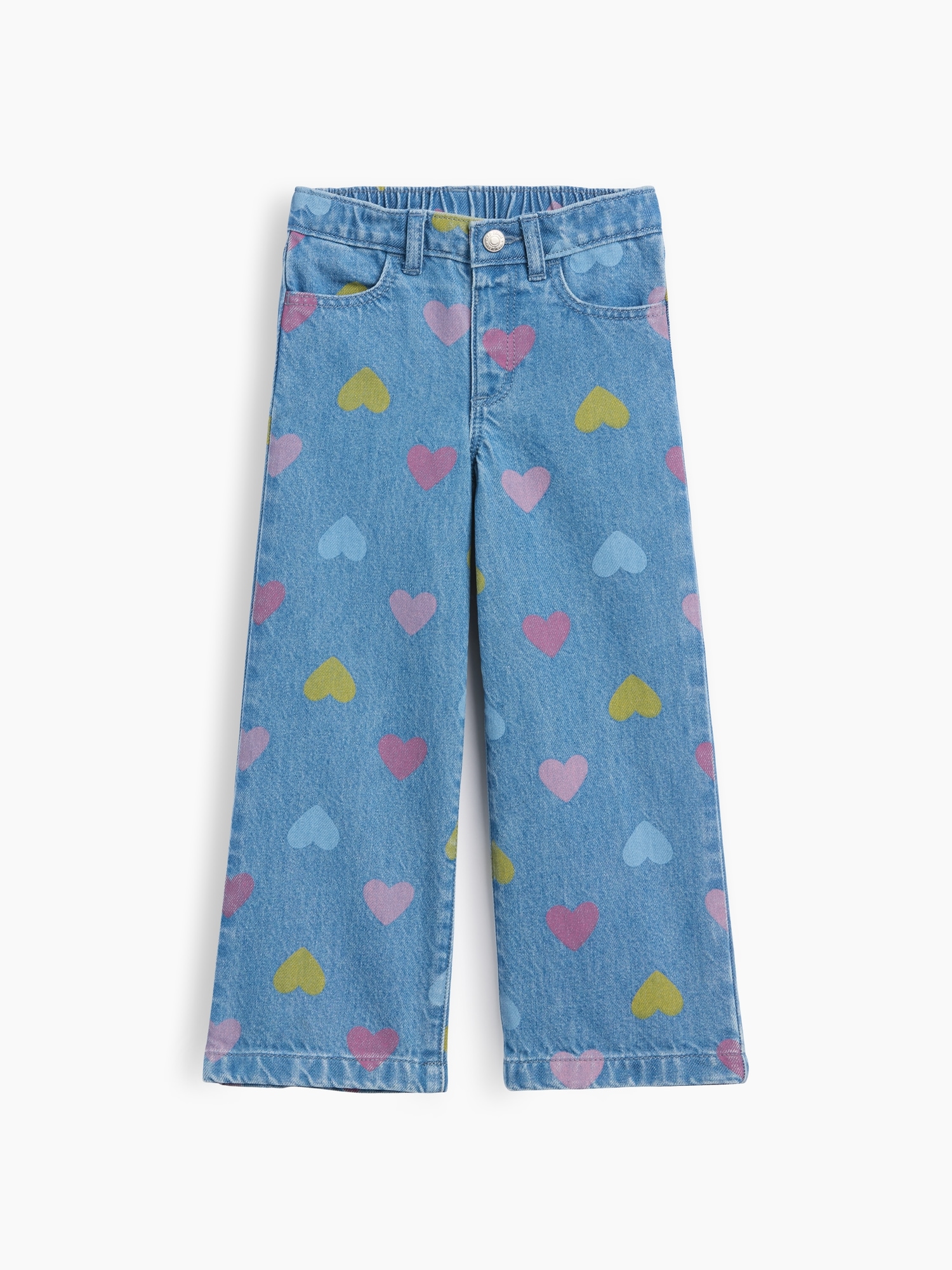 babyGap Print Wide-Leg Jeans