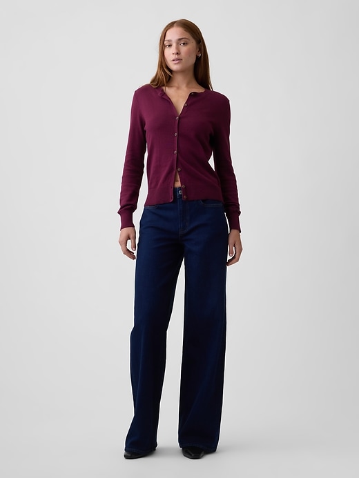 Image number 3 showing, Crewneck Cardigan