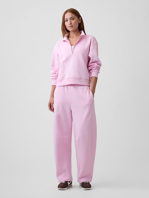 Image number 3 showing, Relaxed Fleece Half-Zip Sweatshirt