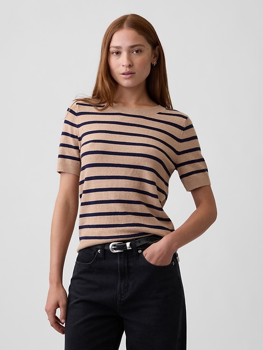 Image number 1 showing, CashSoft Crewneck Sweater