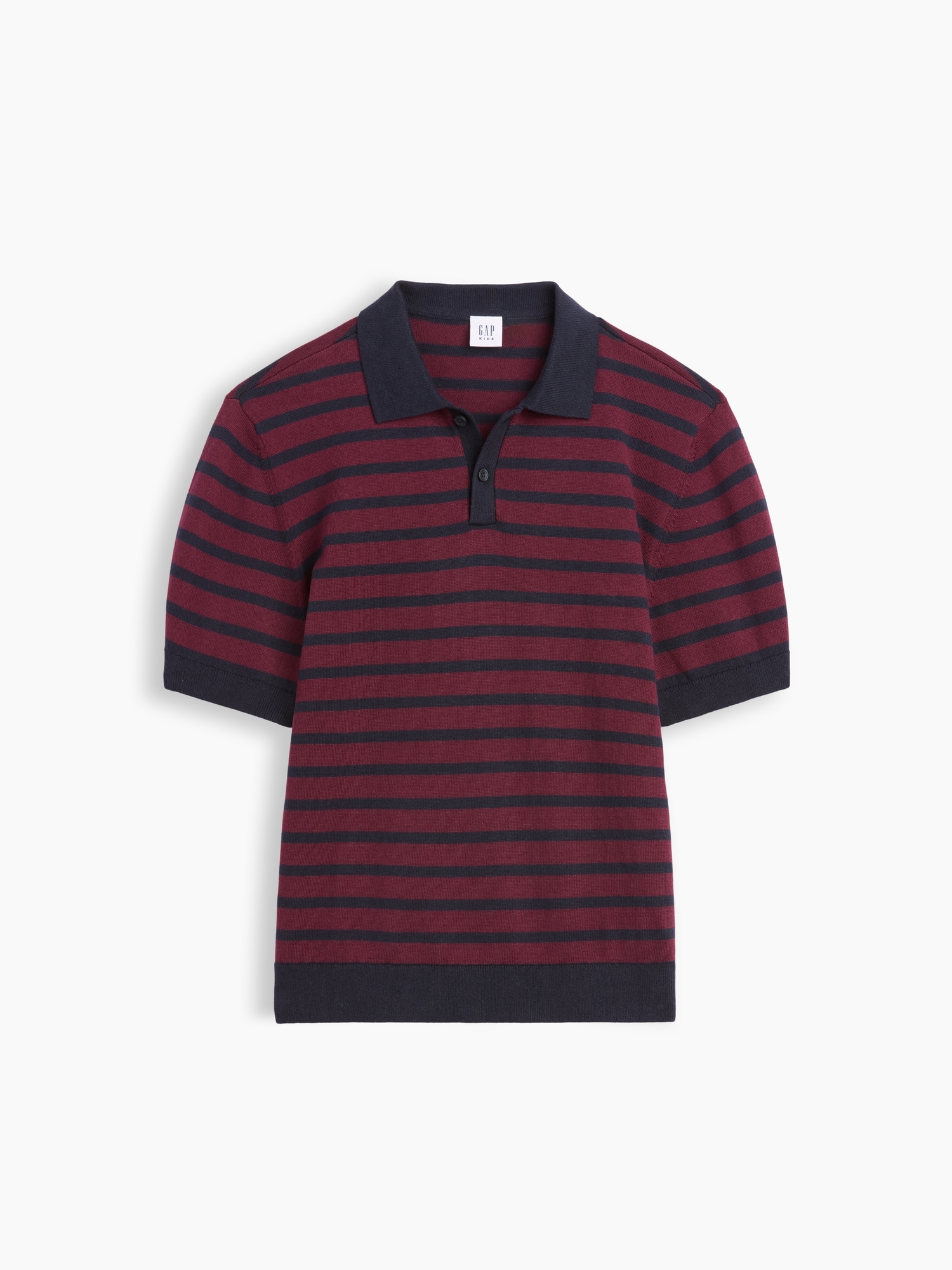 Kids Relaxed Sweater Polo Shirt