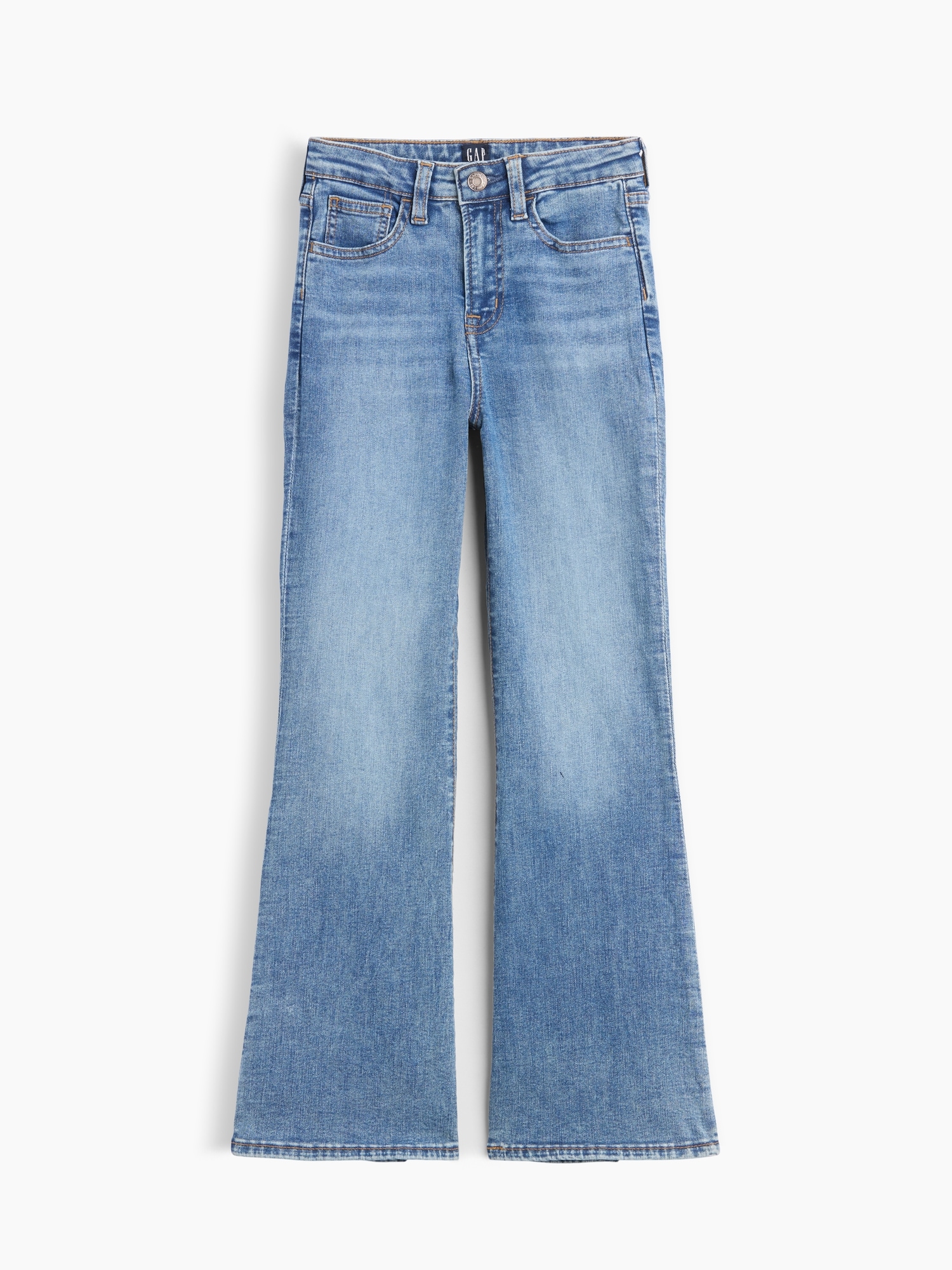 Kids High Rise '70s Flare Jeans