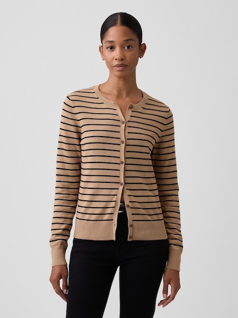 Crewneck Cardigan